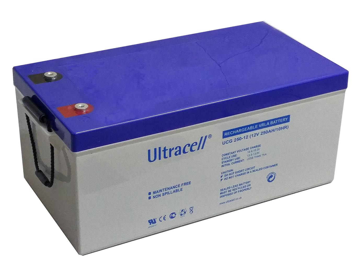 Акумуляторна батарея Ultracell UCG250-12 GEL 12 V 250 Ah